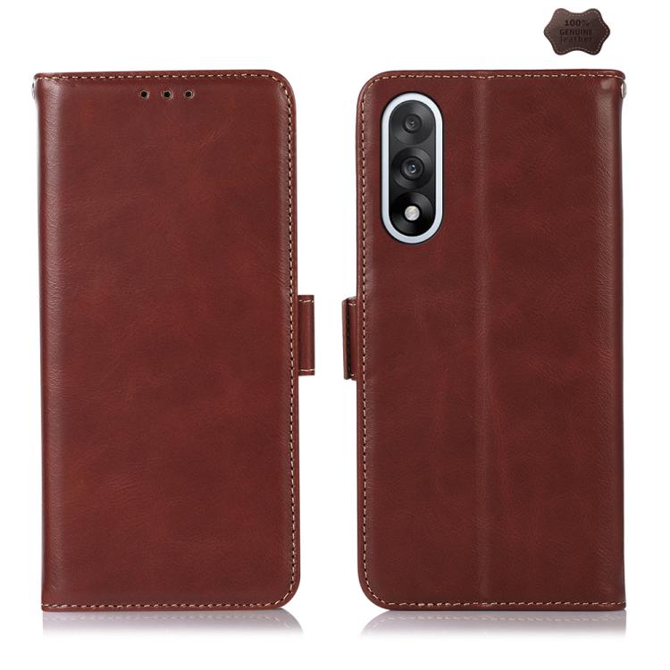 Magnetic Crazy Horse Texture Genuine Leather RFID Phone Case, For OnePlus Nord CE6 Lite 5G Global, For OnePlus Ace 6 Ultra, For OnePlus 15T, For OnePlus Turbo 6V / Turbo 6, For OnePlus 15R/Ace 6 5G/Ace 6T 5G, For OnePlus 15                             ...
