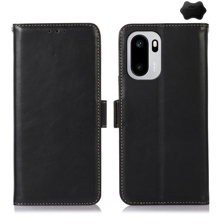 Magnetic Crazy Horse Texture Genuine Leather RFID Phone Case, For OnePlus Nord CE6 Lite 5G Global, For OnePlus Ace 6 Ultra, For OnePlus 15T, For OnePlus Turbo 6V / Turbo 6, For OnePlus 15R/Ace 6 5G/Ace 6T 5G, For OnePlus 15                             ...