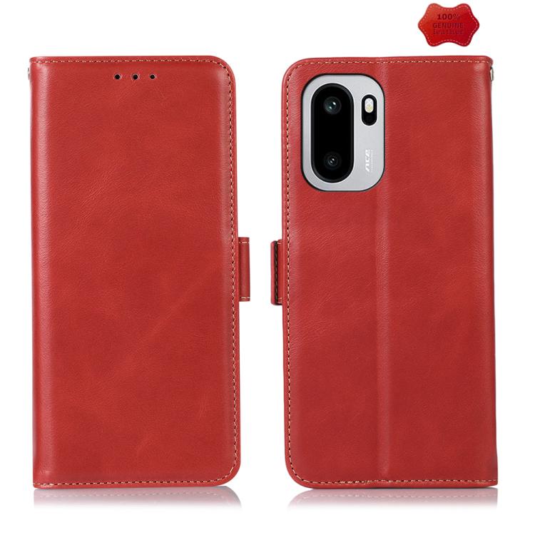 Magnetic Crazy Horse Texture Genuine Leather RFID Phone Case, For OnePlus Nord CE6 Lite 5G Global, For OnePlus Ace 6 Ultra, For OnePlus 15T, For OnePlus Turbo 6V / Turbo 6, For OnePlus 15R/Ace 6 5G/Ace 6T 5G, For OnePlus 15                             ...