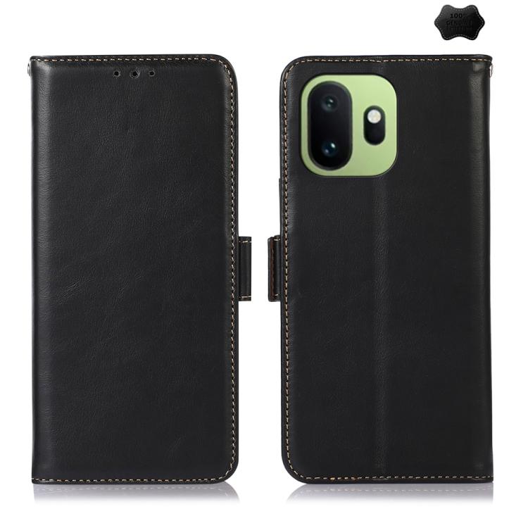 Magnetic Crazy Horse Texture Genuine Leather RFID Phone Case, For OnePlus Nord CE6 Lite 5G Global, For OnePlus Ace 6 Ultra, For OnePlus 15T, For OnePlus Turbo 6V / Turbo 6, For OnePlus 15R/Ace 6 5G/Ace 6T 5G, For OnePlus 15                             ...