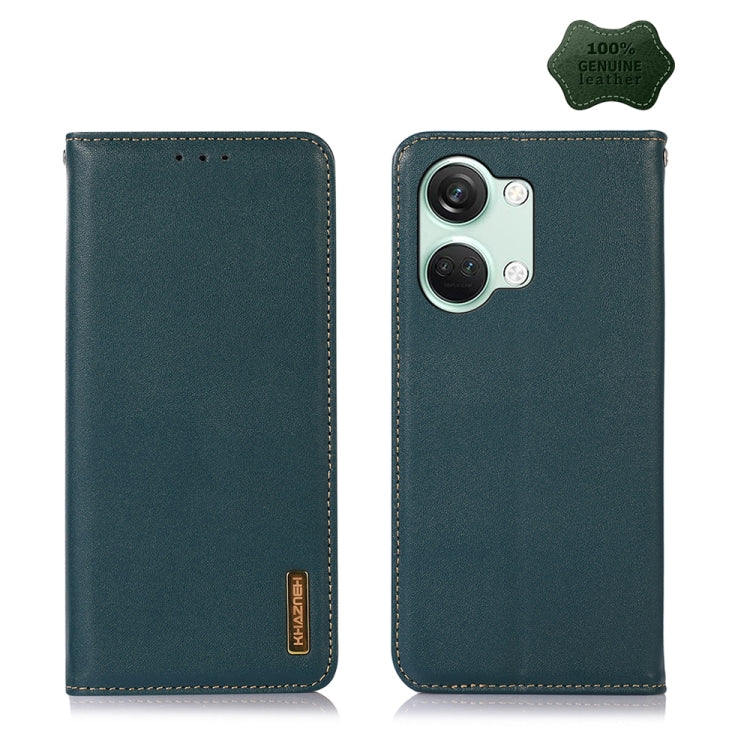 KHAZNEH Nappa Top Layer Cowhide Leather Phone Case, For OnePlus Ace 2 Pro, For OnePlus Nord CE3 5G, For OnePlus Nord 3 / Ace 2V