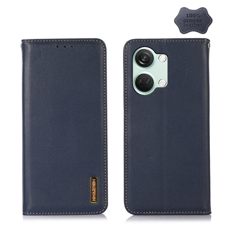 KHAZNEH Nappa Top Layer Cowhide Leather Phone Case, For OnePlus Ace 2 Pro, For OnePlus Nord CE3 5G, For OnePlus Nord 3 / Ace 2V