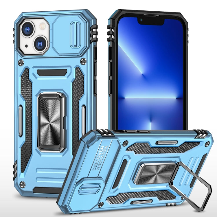 Armor PC + TPU Camera Shield Phone Case, For iPhone 16 Pro, For iPhone 16 Plus, For iPhone 16, For iPhone 15 Pro Max, For iPhone 15 Pro, For iPhone 15 Plus