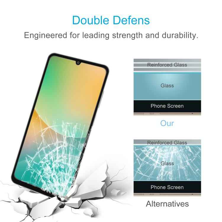 50pcs 0.26mm 9H 2.5D Tempered Glass Film, For Samsung Galaxy M06 5G, For Samsung Galaxy F06 5G, For Samsung Galaxy A06 5G, For Samsung Galaxy A35 / M35 / A36, For Samsung Galaxy A05s / M14 4G, For Samsung Galaxy F14 4G, For Samsung Galaxy S24 FE 5G    ...