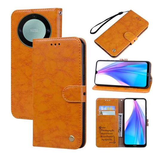 Oil Wax Texture Leather Phone Case, For Honor X9b, For Honor X8 5G/Play6C 5G/X6 4G/X6S/70 Lite, For Honor X7a/Play7T, For Honor X8a, For Honor 50 SE