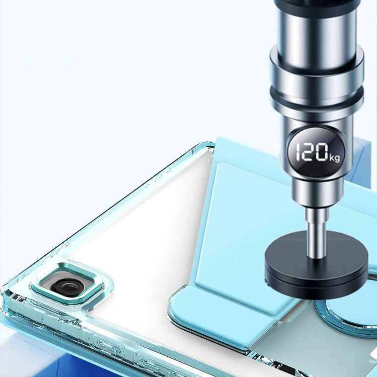 Clear 360 Rotation Stand Smart Leather Tablet Case, For Samsung Galaxy Tab A8, For Samsung Galaxy Tab A7 Lite T220