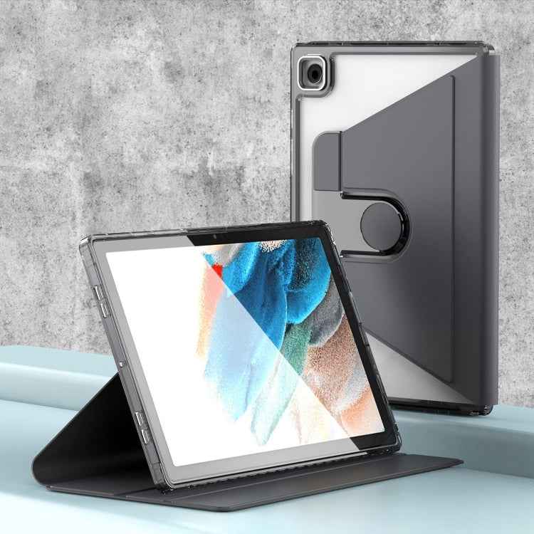 Clear 360 Rotation Stand Smart Leather Tablet Case, For Samsung Galaxy Tab A8, For Samsung Galaxy Tab A7 Lite T220