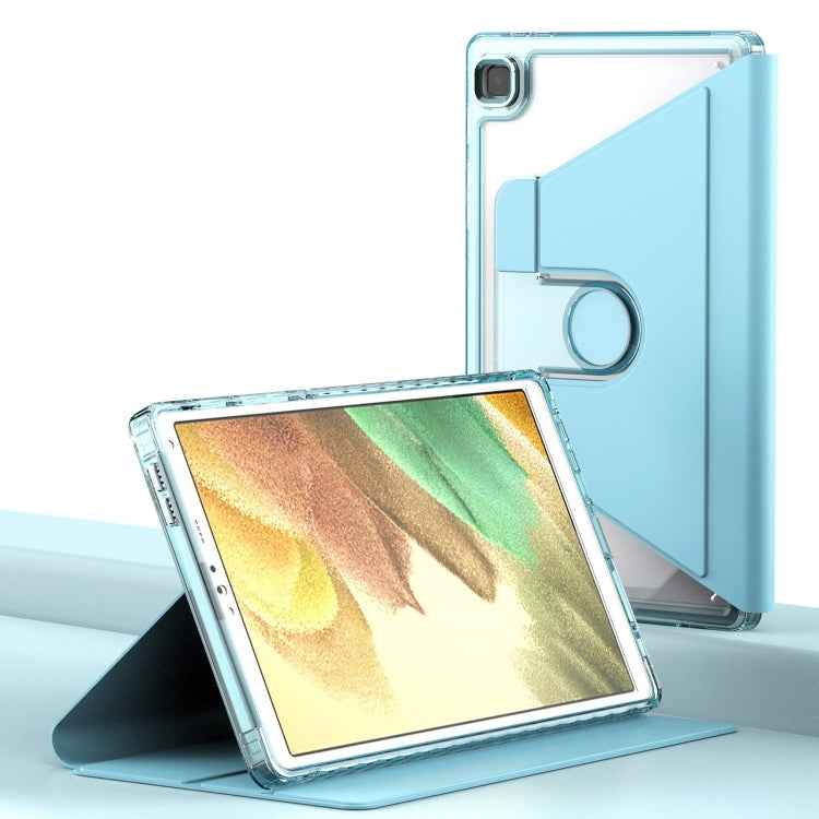 Clear 360 Rotation Stand Smart Leather Tablet Case, For Samsung Galaxy Tab A8, For Samsung Galaxy Tab A7 Lite T220