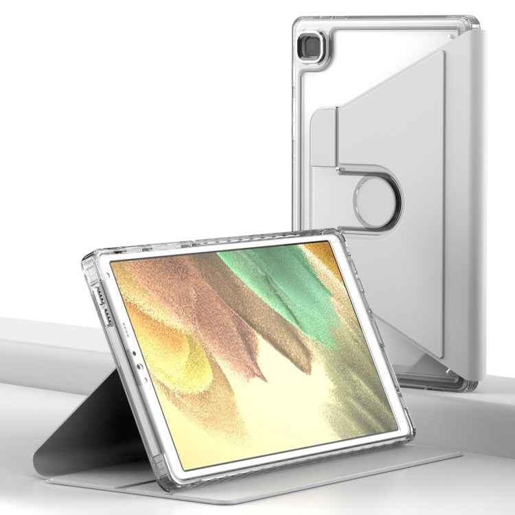 Clear 360 Rotation Stand Smart Leather Tablet Case, For Samsung Galaxy Tab A8, For Samsung Galaxy Tab A7 Lite T220