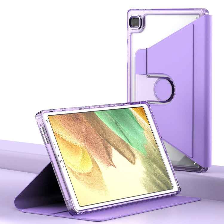 Clear 360 Rotation Stand Smart Leather Tablet Case, For Samsung Galaxy Tab A8, For Samsung Galaxy Tab A7 Lite T220