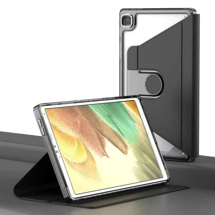 Clear 360 Rotation Stand Smart Leather Tablet Case, For Samsung Galaxy Tab A8, For Samsung Galaxy Tab A7 Lite T220