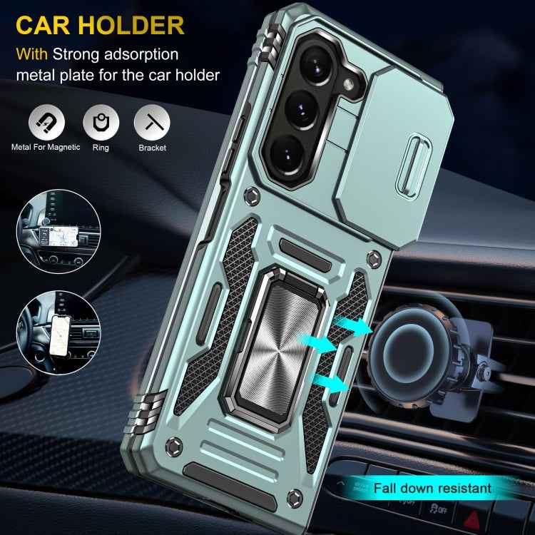 Armor PC + TPU Camera Shield Phone Case, For Samsung Galaxy Z Fold5 5G, For Samsung Galaxy Z Flip5 5G