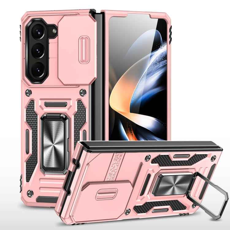 Armor PC + TPU Camera Shield Phone Case, For Samsung Galaxy Z Fold5 5G, For Samsung Galaxy Z Flip5 5G