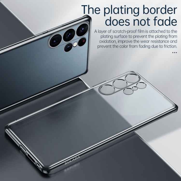 SULADA Electroplating Frosted TPU Phone Case, For Samsung Galaxy S23 Ultra 5G, For Samsung Galaxy S23 5G