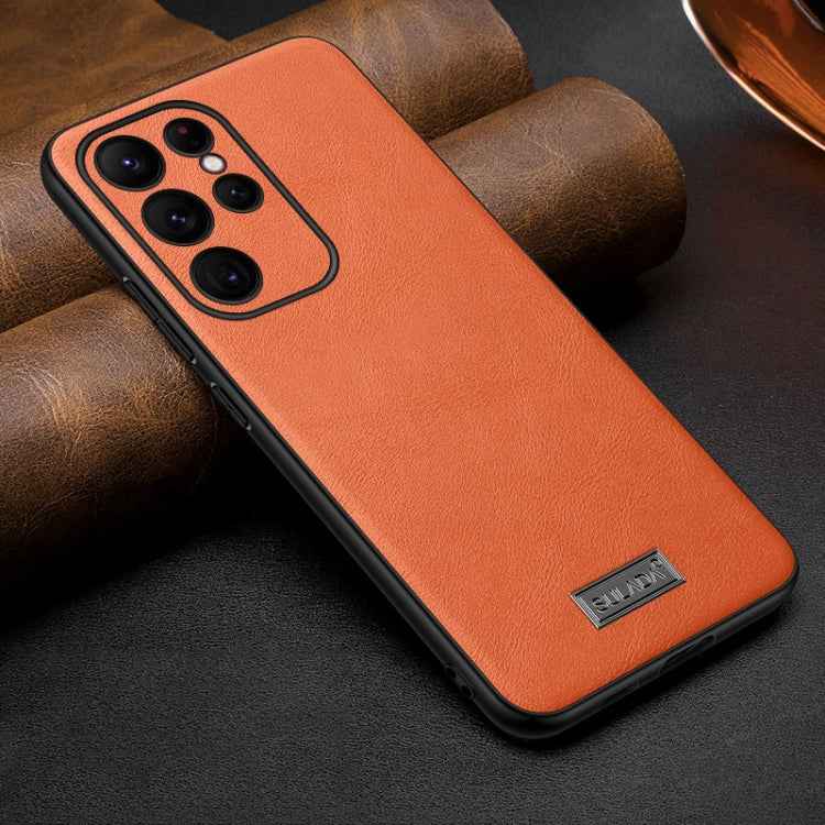 SULADA Shockproof TPU Hybrid Handmade Leather Phone Case, For Samsung Galaxy S25 5G, For Samsung Galaxy S25+ 5G, For Samsung Galaxy S25 Ultra 5G, For Samsung Galaxy S24 Ultra 5G, For Samsung Galaxy S24+ 5G, For Samsung Galaxy S24 5G                    ...