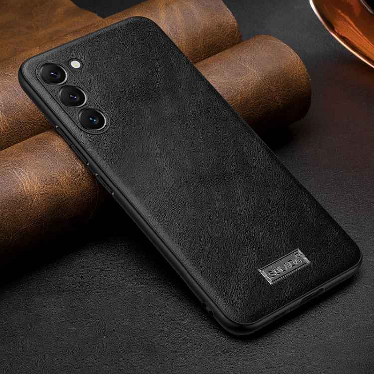 SULADA Shockproof TPU Hybrid Handmade Leather Phone Case, For Samsung Galaxy S25 5G, For Samsung Galaxy S25+ 5G, For Samsung Galaxy S25 Ultra 5G, For Samsung Galaxy S24 Ultra 5G, For Samsung Galaxy S24+ 5G, For Samsung Galaxy S24 5G                    ...