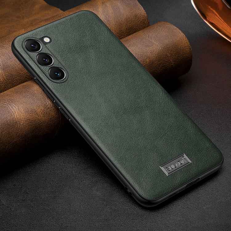 SULADA Shockproof TPU Hybrid Handmade Leather Phone Case, For Samsung Galaxy S25 5G, For Samsung Galaxy S25+ 5G, For Samsung Galaxy S25 Ultra 5G, For Samsung Galaxy S24 Ultra 5G, For Samsung Galaxy S24+ 5G, For Samsung Galaxy S24 5G                    ...