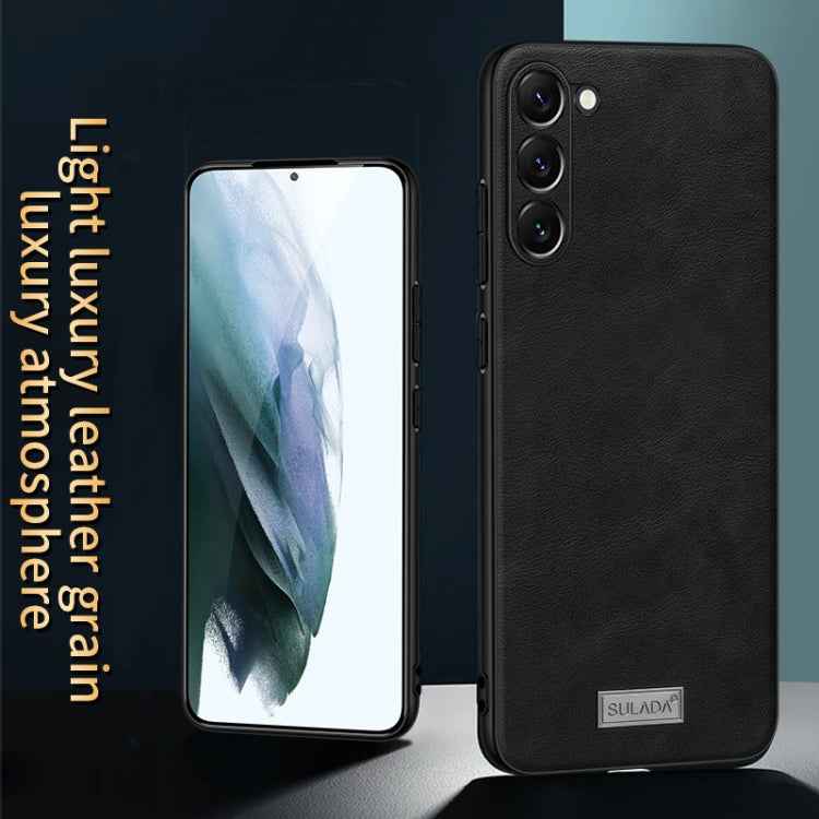 SULADA Shockproof TPU Hybrid Handmade Leather Phone Case, For Samsung Galaxy S25 5G, For Samsung Galaxy S25+ 5G, For Samsung Galaxy S25 Ultra 5G, For Samsung Galaxy S24 Ultra 5G, For Samsung Galaxy S24+ 5G, For Samsung Galaxy S24 5G                    ...