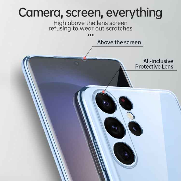 SULADA Shockproof Plating TPU Transparent Phone Case, For Samsung Galaxy S23 Ultra 5G, For Samsung Galaxy S23 5G