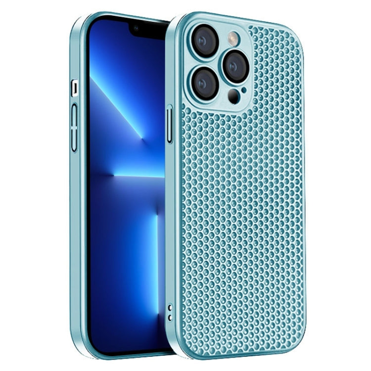 Honeycomb Radiating PC Phone Case, For iPhone 14 Plus, For iPhone 14, For iPhone 14 Pro, For iPhone 14 Pro Max, For iPhone 13 Pro Max, For iPhone 13 Pro