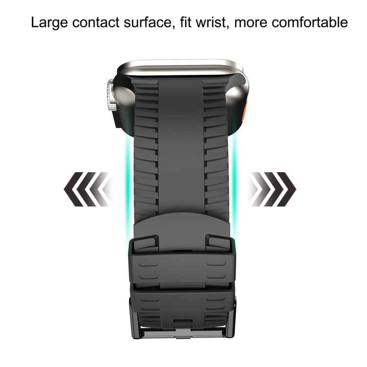 Tire Texture Silicone Watch Band, For Apple Watch SE 2023 40mm, For Apple Watch Ultra 2 49mm, For Apple Watch Series 9 45mm