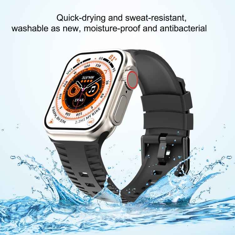 Tire Texture Silicone Watch Band, For Apple Watch SE 2023 40mm, For Apple Watch Ultra 2 49mm, For Apple Watch Series 9 45mm