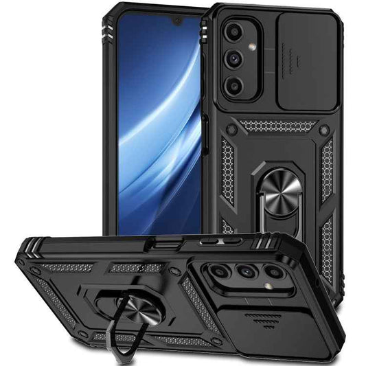 Sliding Camshield Holder Phone Case, For Samsung Galaxy A24, For Samsung Galaxy A34 5G, For Samsung Galaxy A04, For Samsung Galaxy Z Fold4, For Samsung Galaxy Z Flip4, For Samsung Galaxy M33