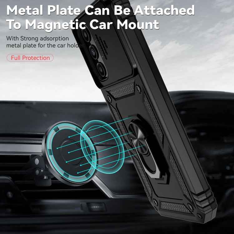 Sliding Camshield Holder Phone Case, For Samsung Galaxy A24, For Samsung Galaxy A34 5G, For Samsung Galaxy A04, For Samsung Galaxy Z Fold4, For Samsung Galaxy Z Flip4, For Samsung Galaxy M33