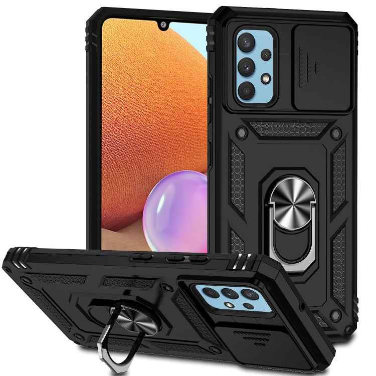 Sliding Camshield Holder Phone Case, For Samsung Galaxy A03, For Samsung Galaxy A03 166mm, For Samsung Galaxy A02s / A03s 164mm, For Samsung Galaxy A02s / A03s 165mm, For Samsung Galaxy A32 4G, For Samsung Galaxy A32 5G