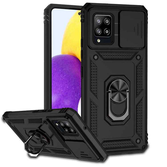 Sliding Camshield Holder Phone Case, For Samsung Galaxy A42 5G, For Samsung Galaxy Note20 Ultra, For Samsung Galaxy Note20, For Samsung Galaxy A21s, For Samsung Galaxy S20 Ultra, For Samsung Galaxy S20