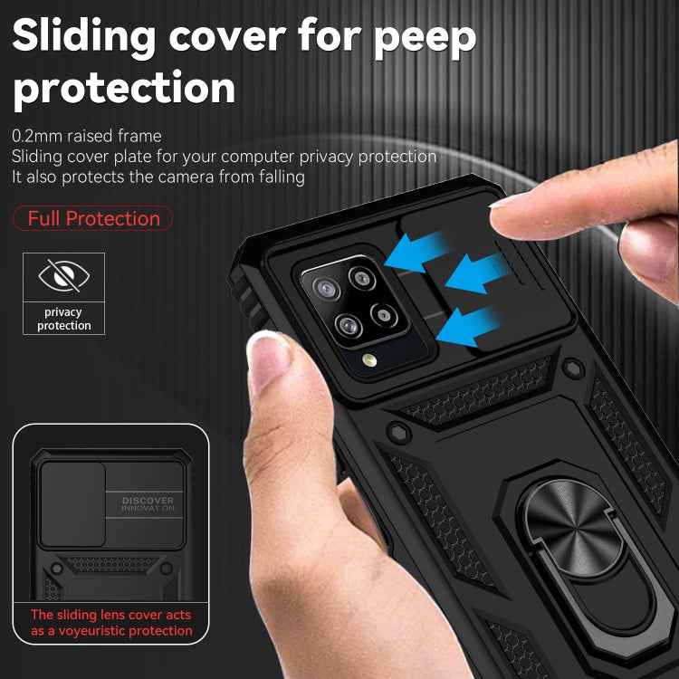 Sliding Camshield Holder Phone Case, For Samsung Galaxy A42 5G, For Samsung Galaxy Note20 Ultra, For Samsung Galaxy Note20, For Samsung Galaxy A21s, For Samsung Galaxy S20 Ultra, For Samsung Galaxy S20