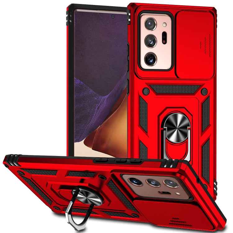 Sliding Camshield Holder Phone Case, For Samsung Galaxy A42 5G, For Samsung Galaxy Note20 Ultra, For Samsung Galaxy Note20, For Samsung Galaxy A21s, For Samsung Galaxy S20 Ultra, For Samsung Galaxy S20