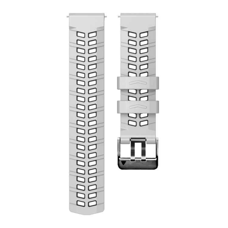 22mm Double-row Hole Two-color Silicone Watch Band, For Huawei Watch4 / 4 Pro / Watch3 / 3 Pro