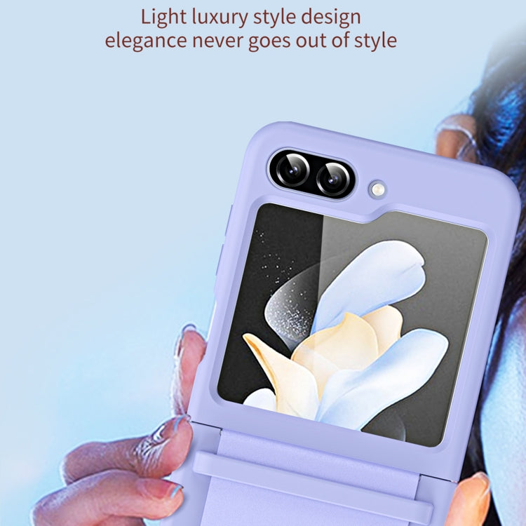 PC Skin Feel Hinge Shockproof Protective Phone Case, For Samsung Galaxy Flip5, For Samsung Galaxy Flip4