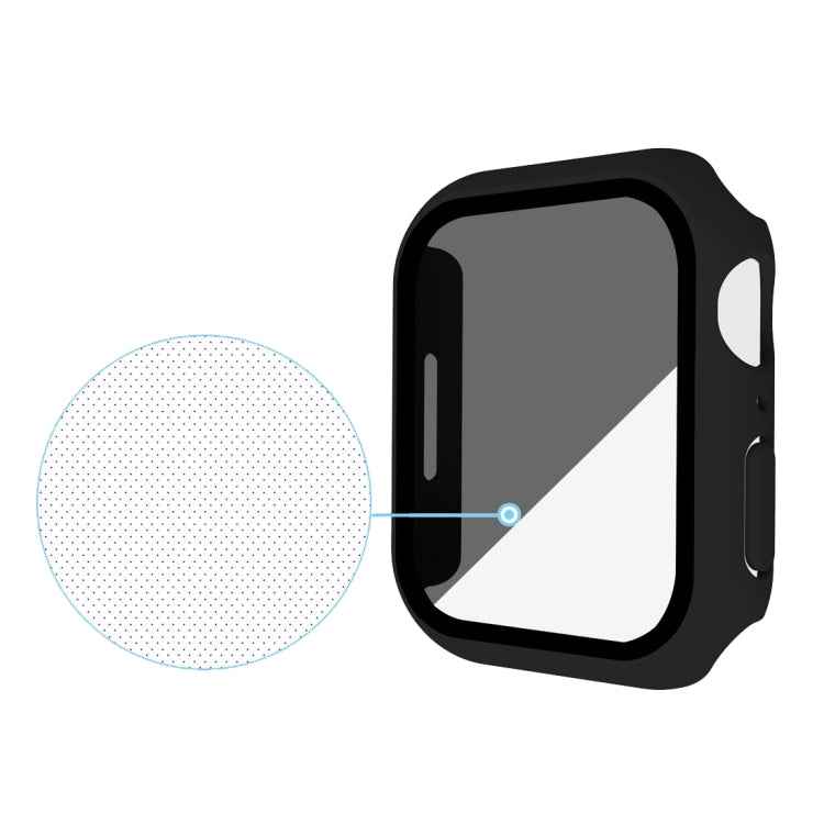 Frosted PC + Anti-spy Tempered Film Integrated Watch Protective Case, For Apple Watch SE 2025 / 2023 / 2022 44mm, For Apple Watch SE 2025 / 2023 / 2022 40mm, For Apple Watch Ultra 3 / 2 / 1 49mm, For Apple Watch 9 / 8 45mm, For Apple Watch 9 / 8 41mm  ...