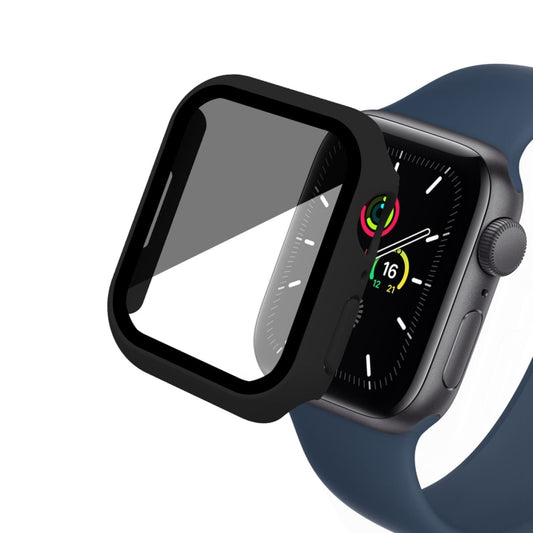 Frosted PC + Anti-spy Tempered Film Integrated Watch Protective Case, For Apple Watch Ultra 4 / 3 / 2 / 1 49mm, For Apple Watch SE 2025 / 2023 / 2022 44mm, For Apple Watch SE 2025 / 2023 / 2022 40mm, For Apple Watch 9 / 8 45mm, For Apple Watch 9 / 8 41...