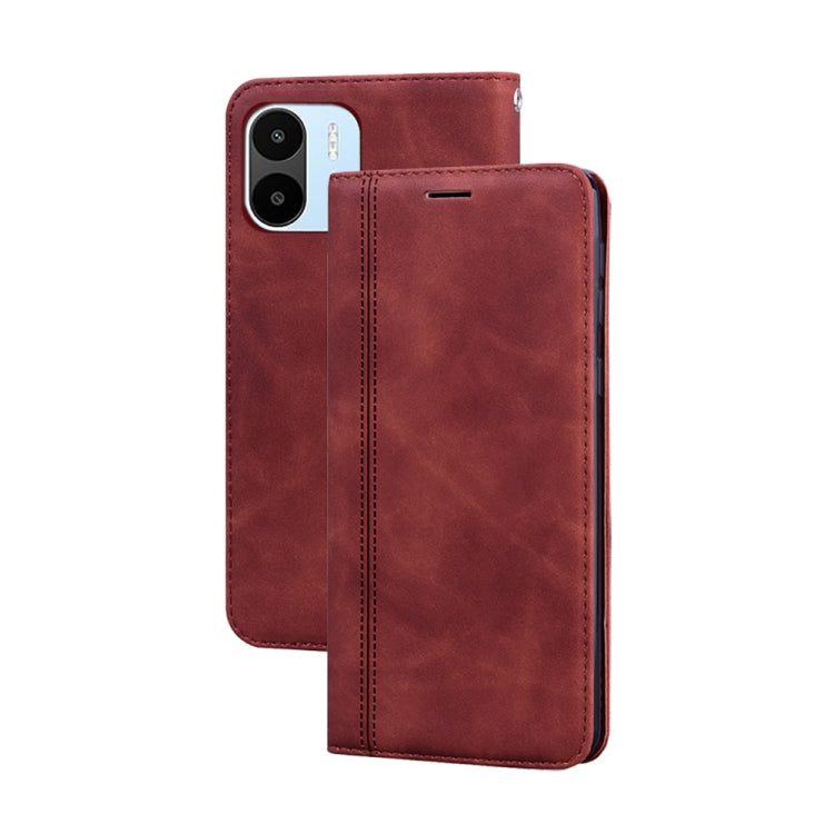 Frosted Business Magnetic Horizontal Flip PU Phone Case, For Xiaomi Redmi A3, For Xiaomi Redmi Note 13 Pro 4G, For Xiaomi Redmi Note 13 4G, For Xiaomi Redmi Note 13  5G, For Xiaomi Redmi Note 13 Pro 5G, For Xiaomi Redmi A1/A2                           ...