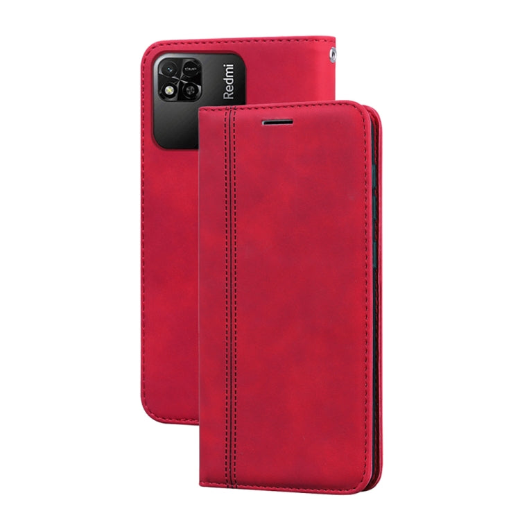 Frosted Business Magnetic Horizontal Flip PU Phone Case, For Xiaomi Poco M4 5G/Poco M5/Redmi Note 11R, For Xiaomi Poco C40, For Xiaomi Redmi 10A 4G