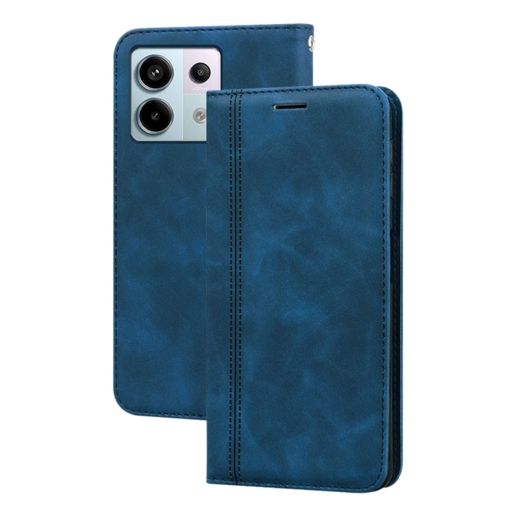 Frosted Business Magnetic Horizontal Flip PU Phone Case, For Xiaomi Redmi A3, For Xiaomi Redmi Note 13 Pro 4G, For Xiaomi Redmi Note 13 4G, For Xiaomi Redmi Note 13  5G, For Xiaomi Redmi Note 13 Pro 5G, For Xiaomi Redmi A1/A2                           ...