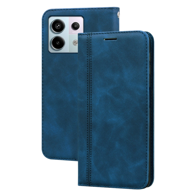 Frosted Business Magnetic Horizontal Flip PU Phone Case, For Xiaomi Redmi A3, For Xiaomi Redmi Note 13 Pro 4G, For Xiaomi Redmi Note 13 4G, For Xiaomi Redmi Note 13  5G, For Xiaomi Redmi Note 13 Pro 5G, For Xiaomi Redmi A1/A2                           ...