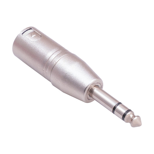 LZ1180 6.35mm 1/4 TRS Male to XLR 3pin Male Adapter, LZ1180