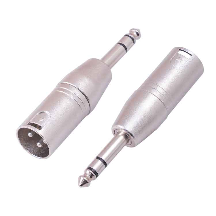 LZ1180 6.35mm 1/4 TRS Male to XLR 3pin Male Adapter, LZ1180