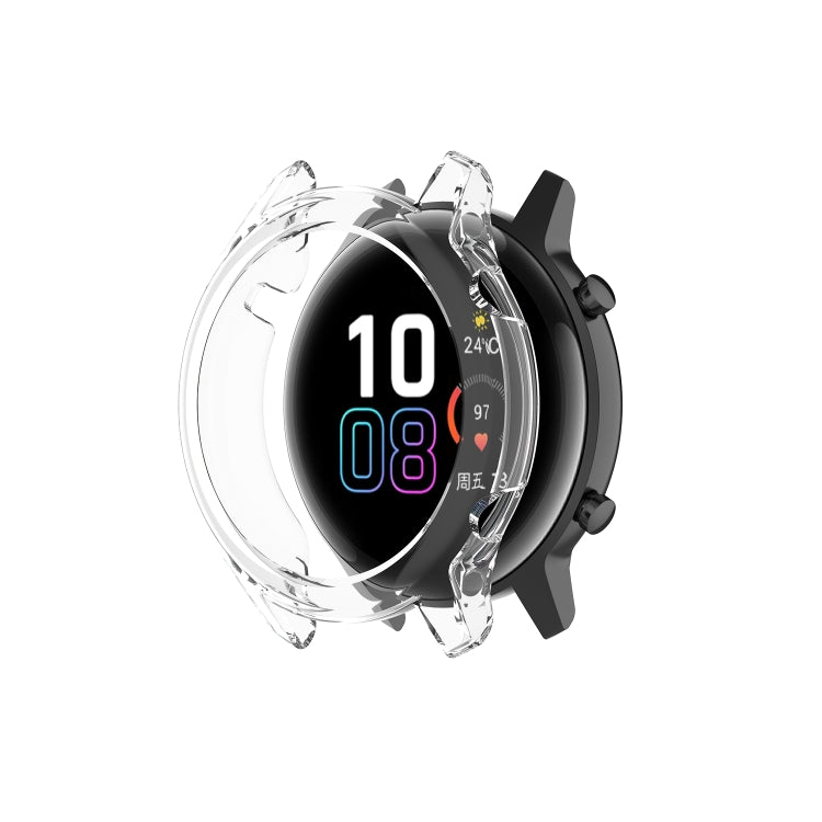 TPU Wrapped Empty Half Case Watch Case, For Huawei Honor Magic watch2 46mm, For Huawei Honor Magic watch2 42mm, For Garmin Venu