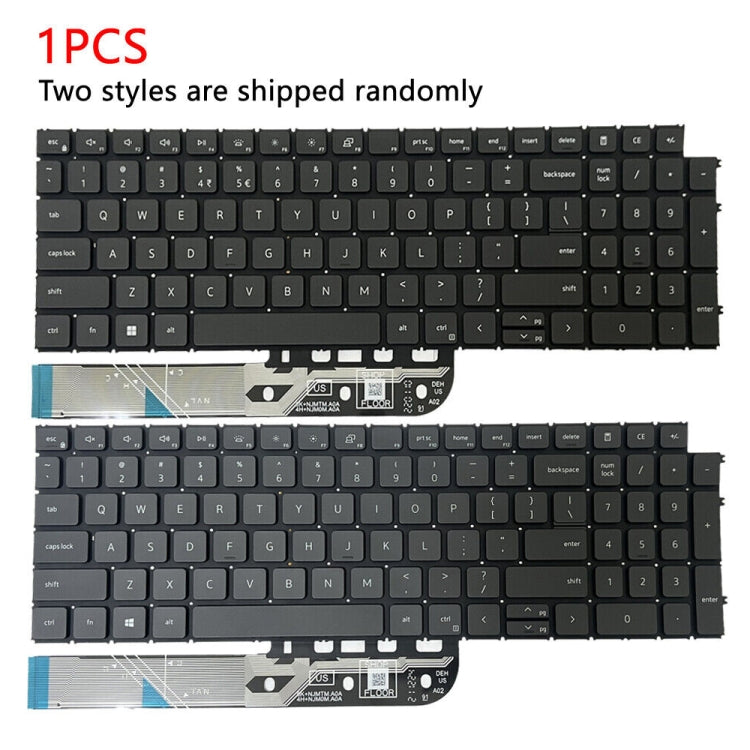 US Version Backlight Laptop Keyboard, For Dell Inspiron 15-3511 3515 5510 7510 16-7610, For Dell Vostro 5310 5320 5410 Latitude 3320 3420, For Dell Latitude 5520 5521 Precision 3560 3561, For Dell Latitude 7300 5300 5200, For Dell XPS 13 9343 13 9350 9360
