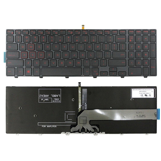 Backlight Laptop Keyboard, For Dell 15-9550 / 15-3000 / 15-5542