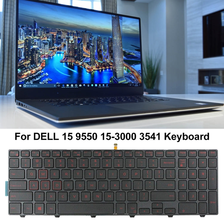 Backlight Laptop Keyboard, For Dell 15-9550 / 15-3000 / 15-5542