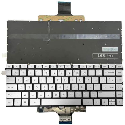 Clavier rétroéclairé pour ordinateur portable, version américaine, pour HP Pavilion X360 14-DW, HP 15m-DR / 15m-DS, HP 14M-BA 14-BS, HP 15-BS / 15-CC, HP 15-AB / 15-AK, HP M6-W, HP X360 13-4000, HP Spectre 15-AP