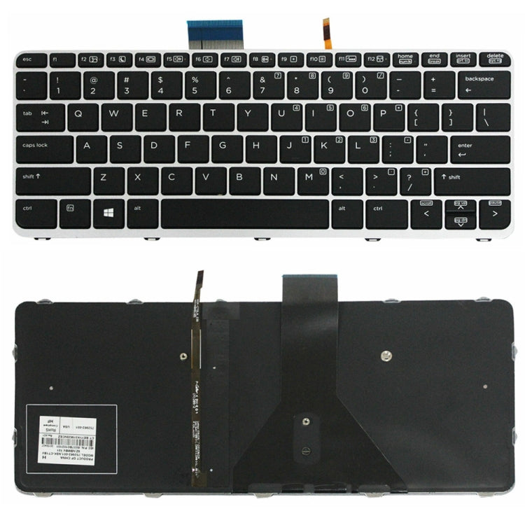 US Version Laptop Backlight Keyboard, For HP 15-DA / 15-DB, For HP Probook 450, For HP Elitebook Folio 1040 G3, For HP 15-CC / 15-CD / 15-CK, For HP 15-P000 / 17-F000, For HP Elitebook 1020 G1, For HP Probook 470 G3, For HP Omen 17-AN / 17-AN011DX�����...