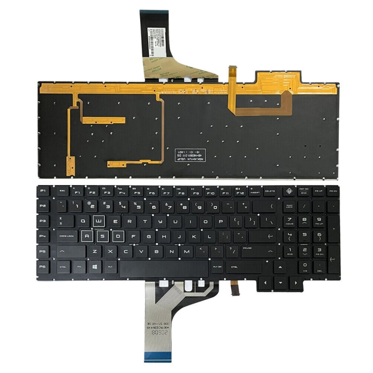 US Version Laptop Backlight Keyboard, For HP 15-DA / 15-DB, For HP Probook 450, For HP Elitebook Folio 1040 G3, For HP 15-CC / 15-CD / 15-CK, For HP 15-P000 / 17-F000, For HP Elitebook 1020 G1, For HP Probook 470 G3, For HP Omen 17-AN / 17-AN011DX�����...
