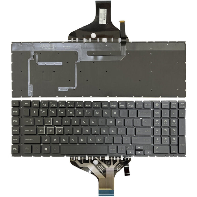 US Version Laptop Backlight Keyboard, For HP 15-DA / 15-DB, For HP Probook 450, For HP Elitebook Folio 1040 G3, For HP 15-CC / 15-CD / 15-CK, For HP 15-P000 / 17-F000, For HP Elitebook 1020 G1, For HP Probook 470 G3, For HP Omen 17-AN / 17-AN011DX�����...